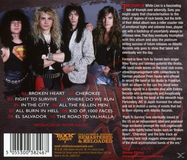 White Lion - Survive Edition) Fight To (Lim.Collector\'s - (CD)