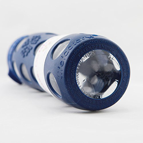 LIFEFACTORY 13574 Trinkflasche Midnight Blue
