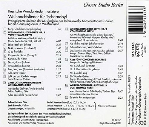 VARIOUS - Russische Wunderkinder Musizieren Weihnachtslieder Für Tschernobyl  - (CD)