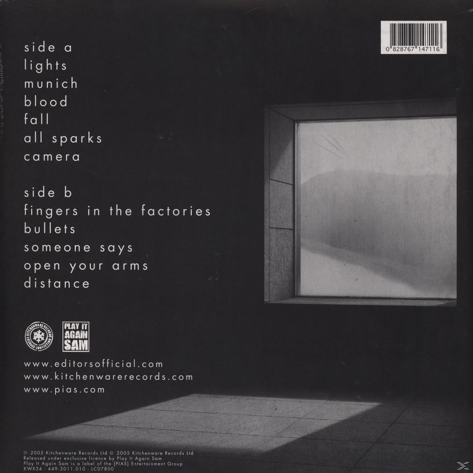 Editors - Room The - Back (Vinyl)