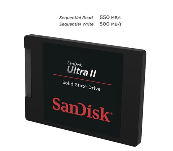 SANDISK 240Gb Sandısk 7Mm 550/500 Sata3 Sdssdhıı-240G-G25 Ultra Iı