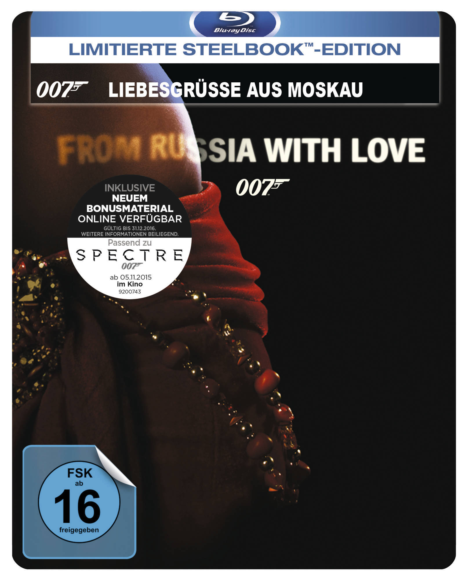 James Bond - Liebesgrüße aus Moskau (Steelbook Edition) Blu-ray