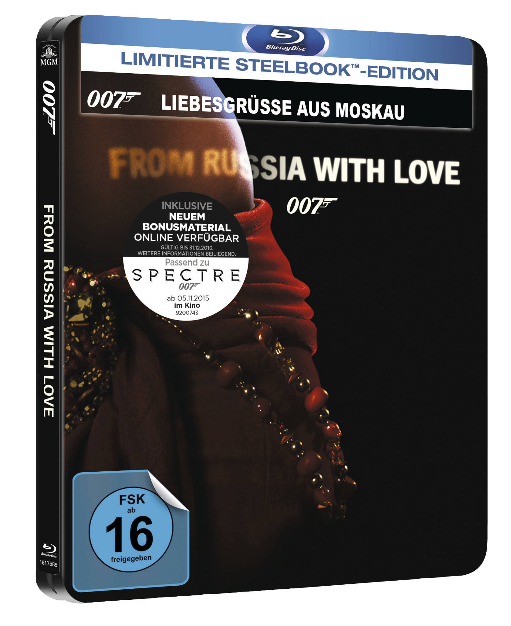 James Bond - Liebesgrüße aus Moskau (Steelbook Edition) Blu-ray