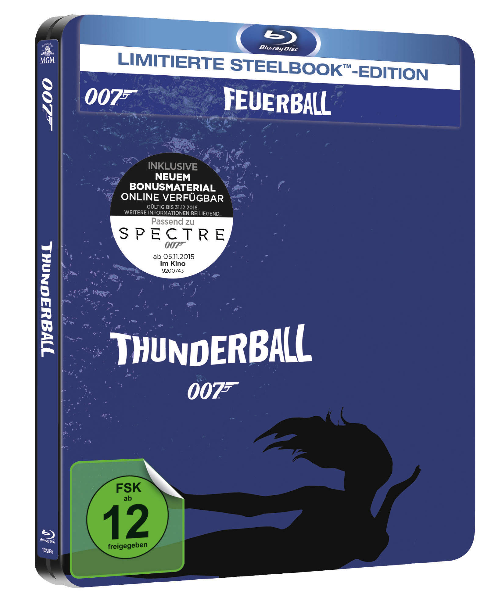 James Bond - Feuerball (Steelbook Edition)     Blu-ray