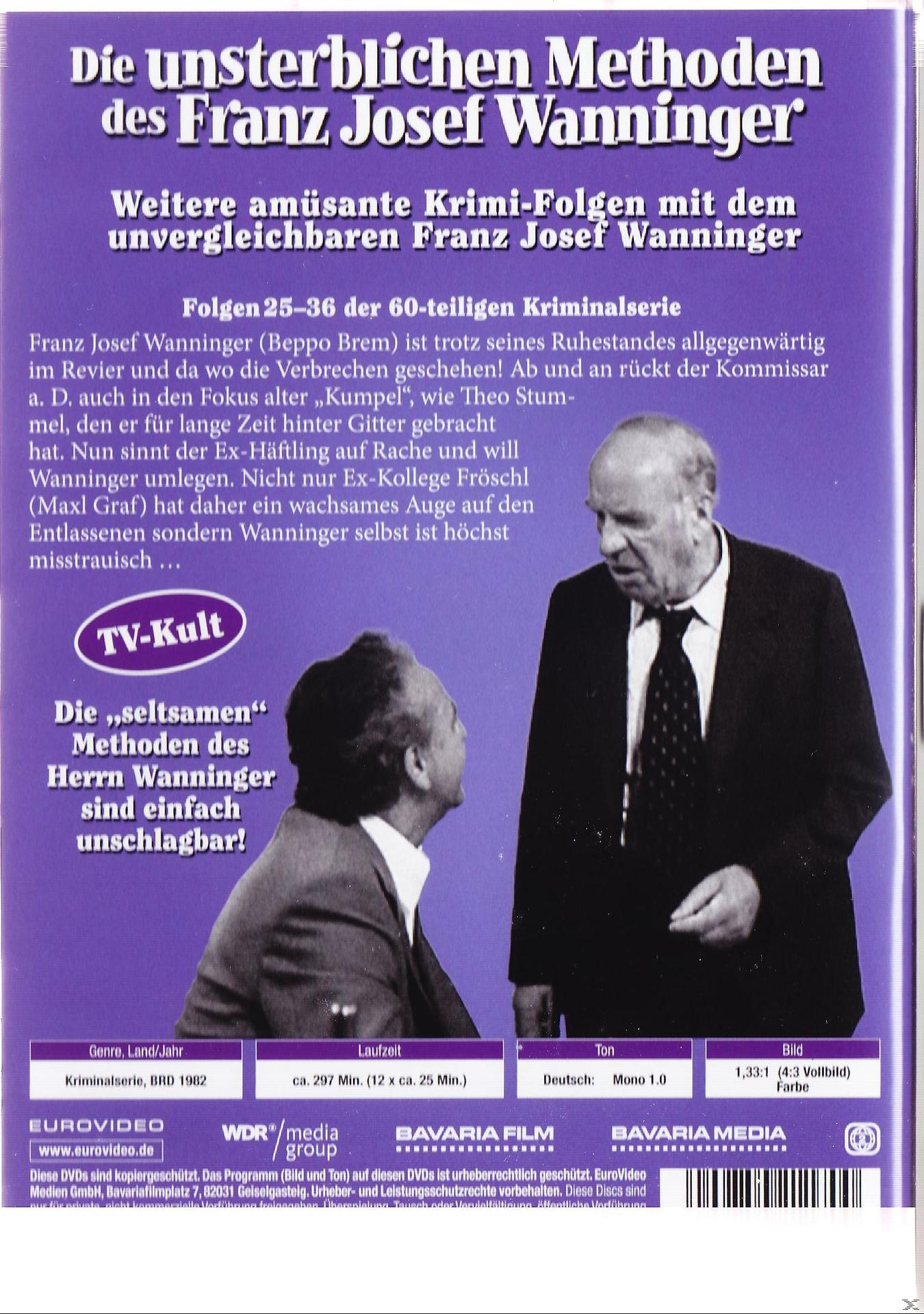 DVD-Rückseite mit Text über eine Fernsehsendung und zwei Männer.