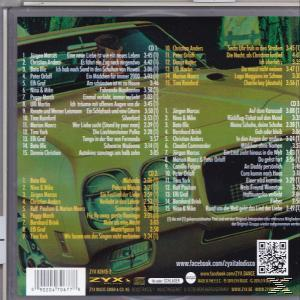 CD-Cover mit gelbem Auto. Text sichtbar. ZYX Italo Disco. Viele Songtitel.