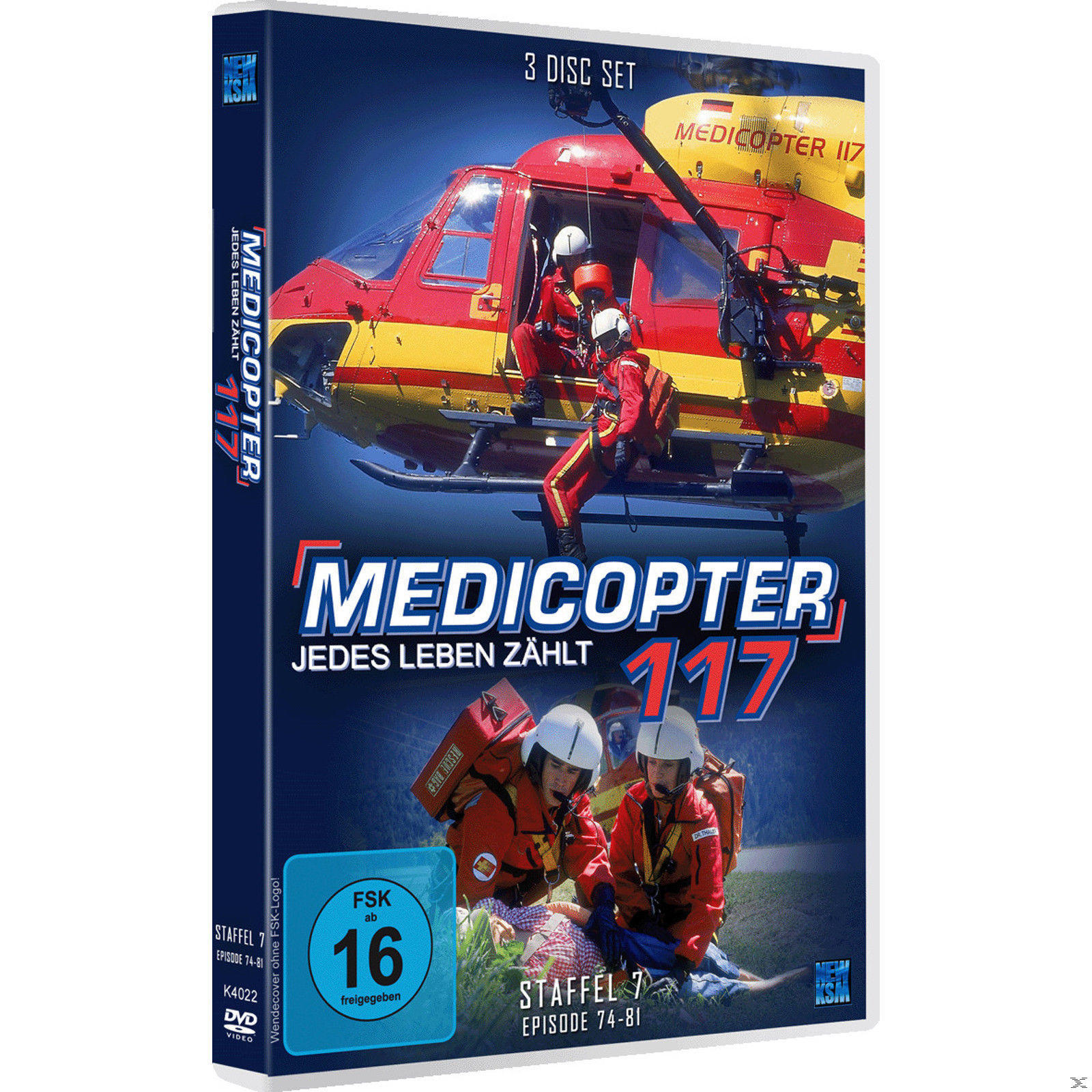 7 DVD - Medicopter Staffel 117