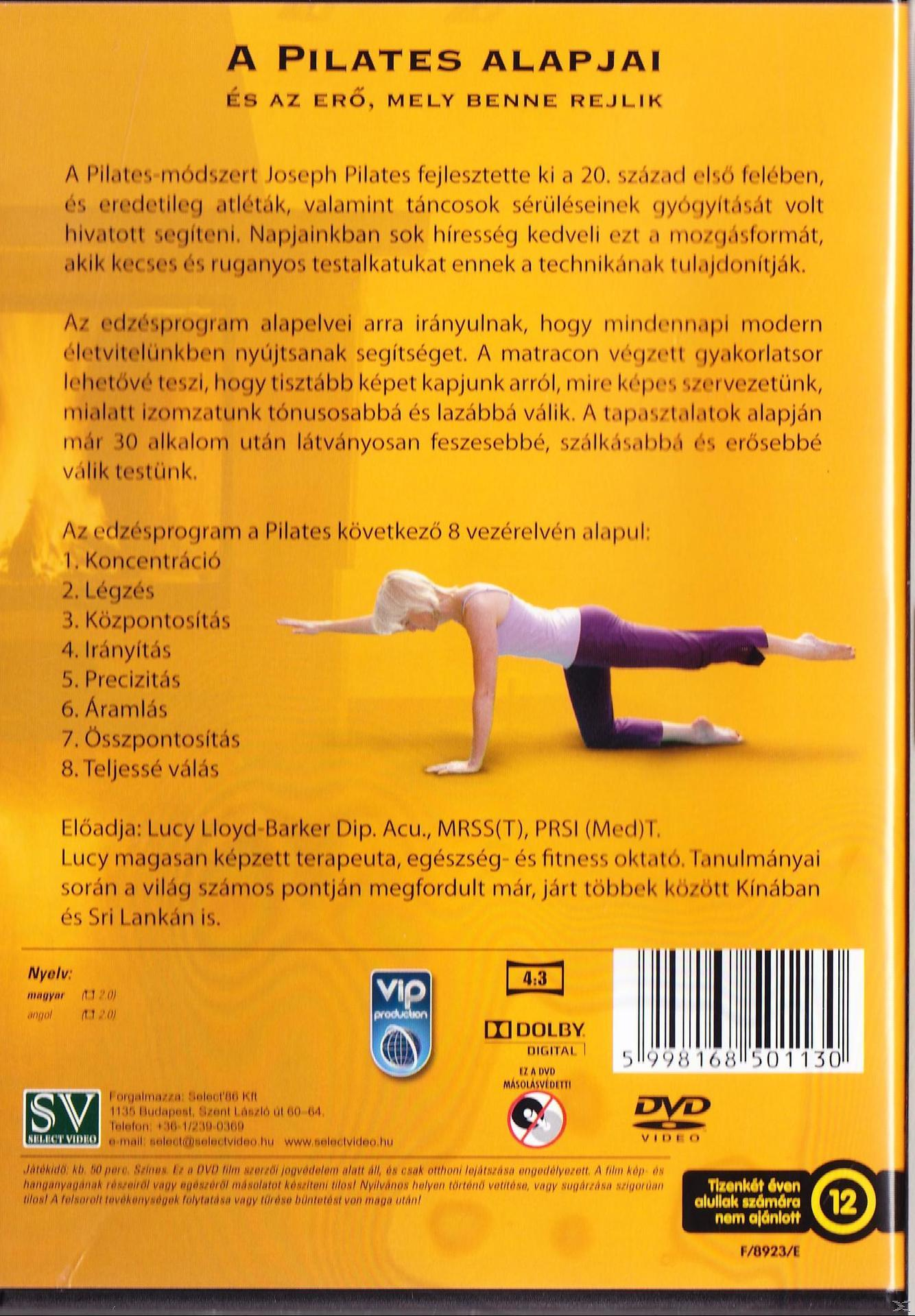 A pilates alapjai (DVD)