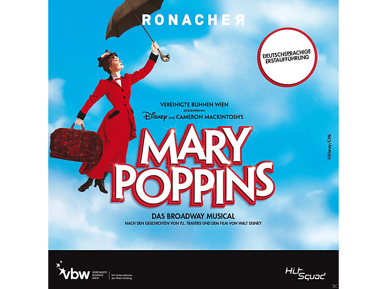 Vereinigten - Wien Das Mary - Orchester Musical Poppins (CD) Broadway - Der Bühnen Das