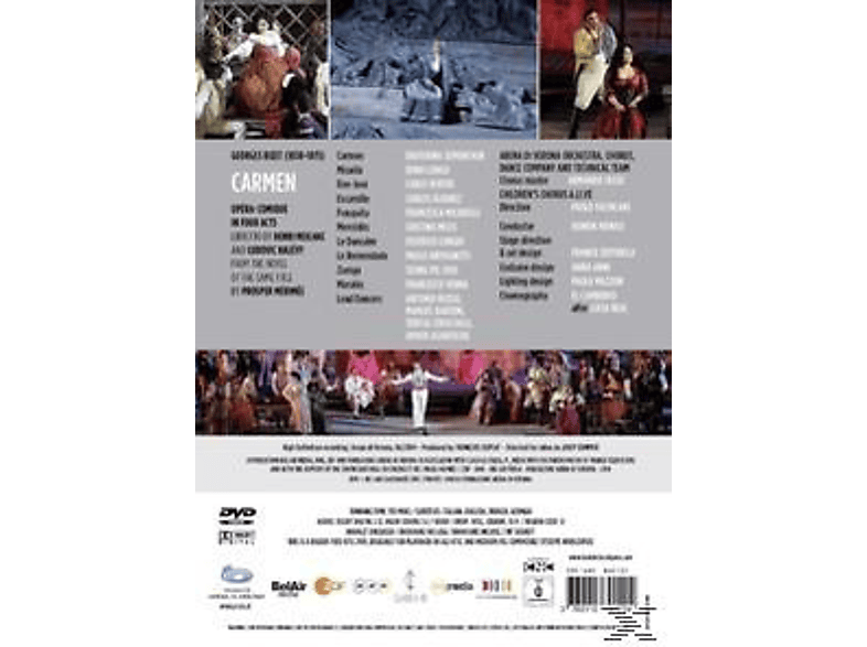 Thumbnail - VARIOUS, Orchestra E Coro Dell'arena Di Verona - Carmen (DVD)
