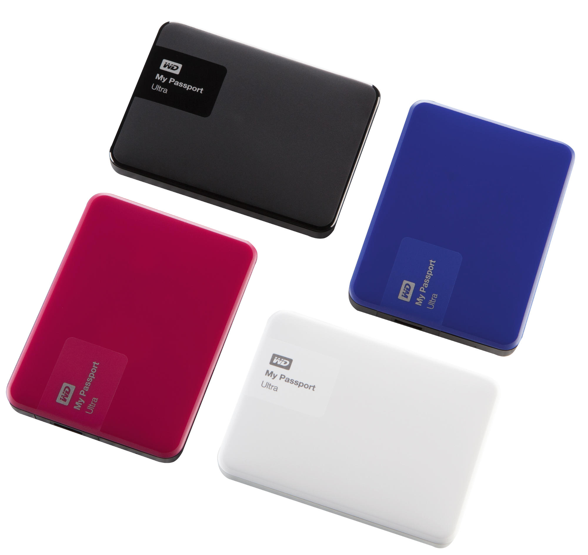 WD My Passport Ultra 1TB 2,5 inç USB 3.0 Mavi Taşınabilir Disk WDBGPU0010BBL