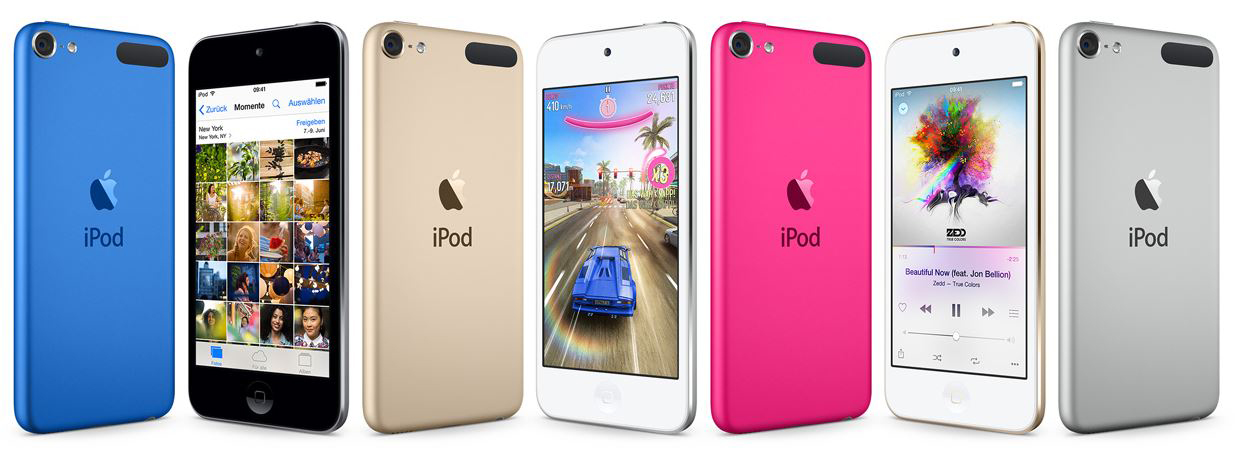 か*ん様 アップル iPod touch 第6世代 ブルー 128G MKWP2 開封レビュー] iPod touch(第6世代)が到着 [比較] | shattered-blog.com