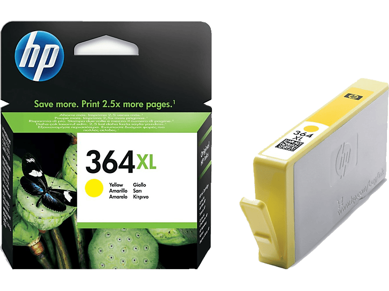 HP 364XL Geel (CB325EE)