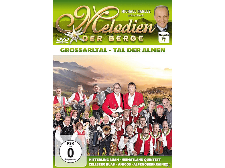 Almen Der - - Der - Melodien Großarltal VARIOUS - (DVD) Berge Tal