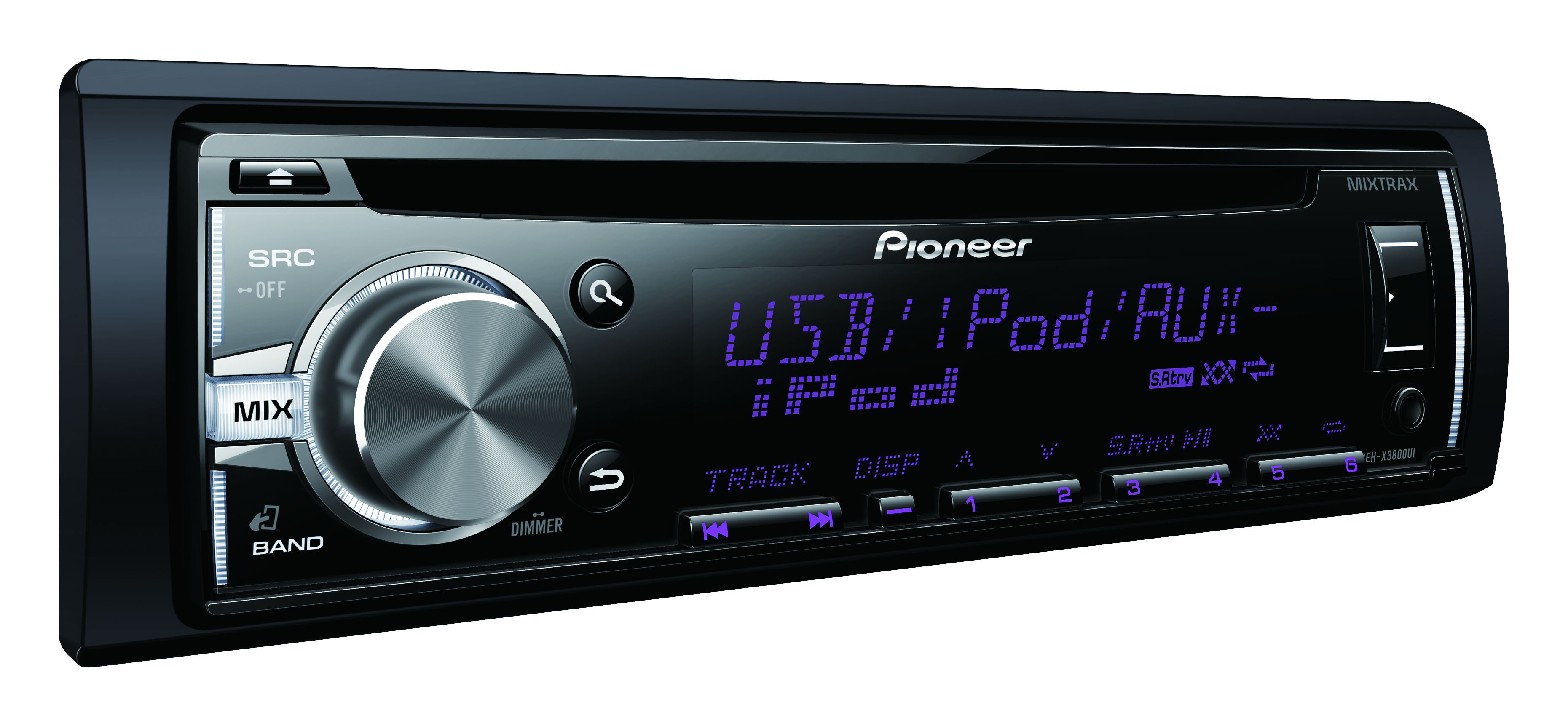 PIONEER DEH-X3800UI Autoradio 1 DIN, 50 Watt