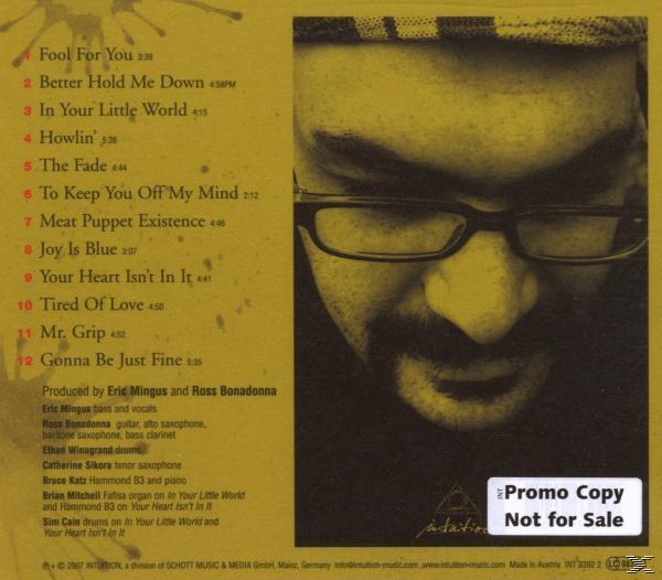 Eric Mingus - Healin' Howl  - (CD)