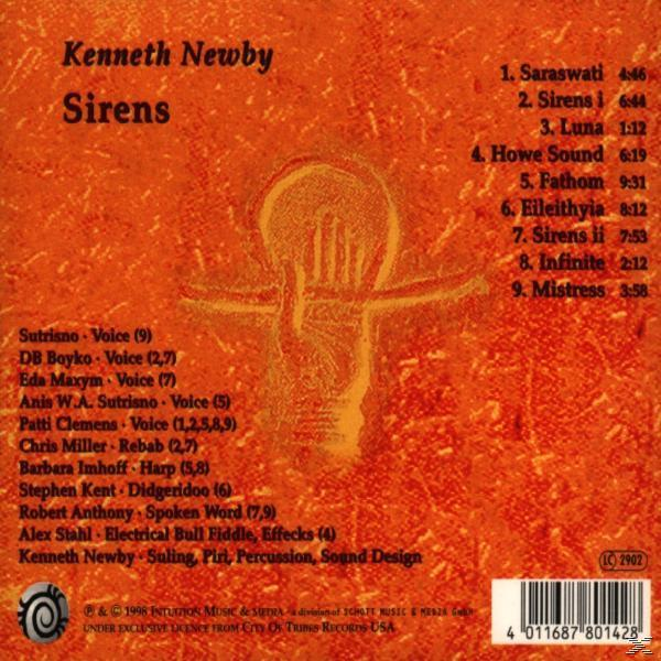 Kenneth Newby - Sirens  - (CD)
