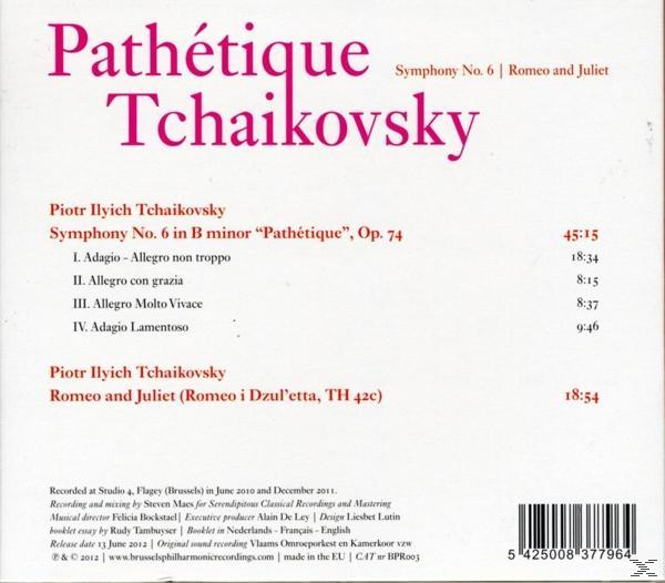 M. & BRUSSELS PHILHARMONIC Tabachnik - Sinfonie 6/Romeo Und Julia  - (CD)