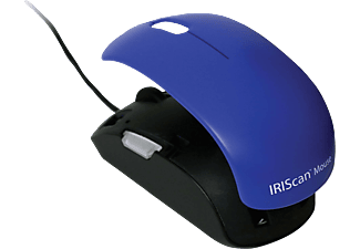 IRIS IRIScan Mouse 2 - Souris scanner (Bleu / noir)