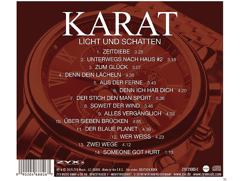 Thumbnail - Karat - Licht Und Schatten (CD)