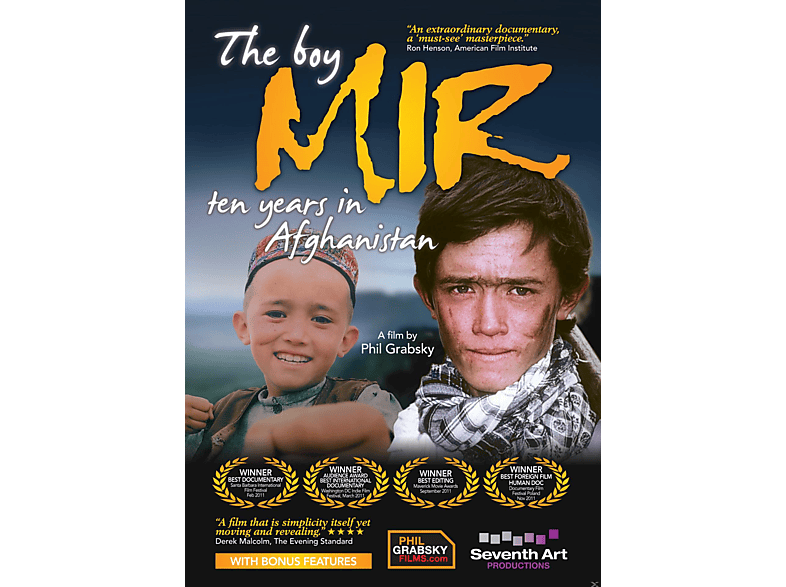 THE BOY MIR - 10 YRS.IN AFGHANISTAN DVD