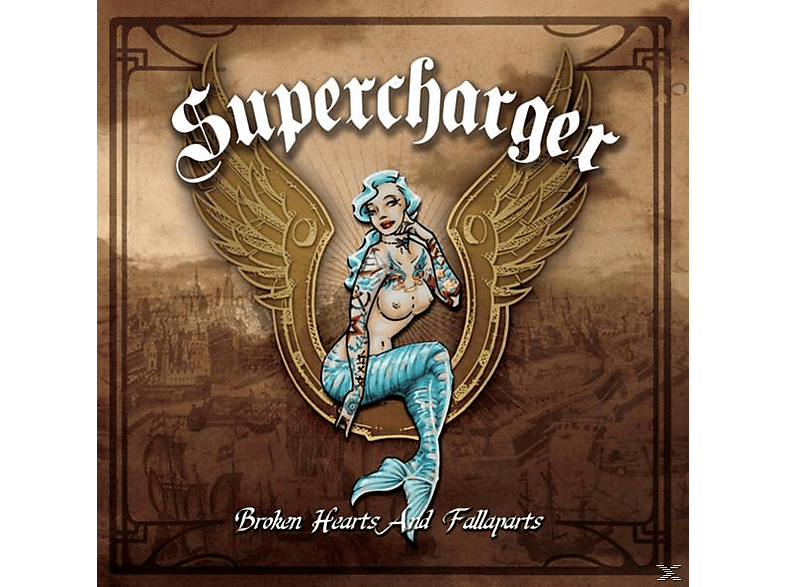 Broken Supercharger (CD) And - Hearts - Fallaparts