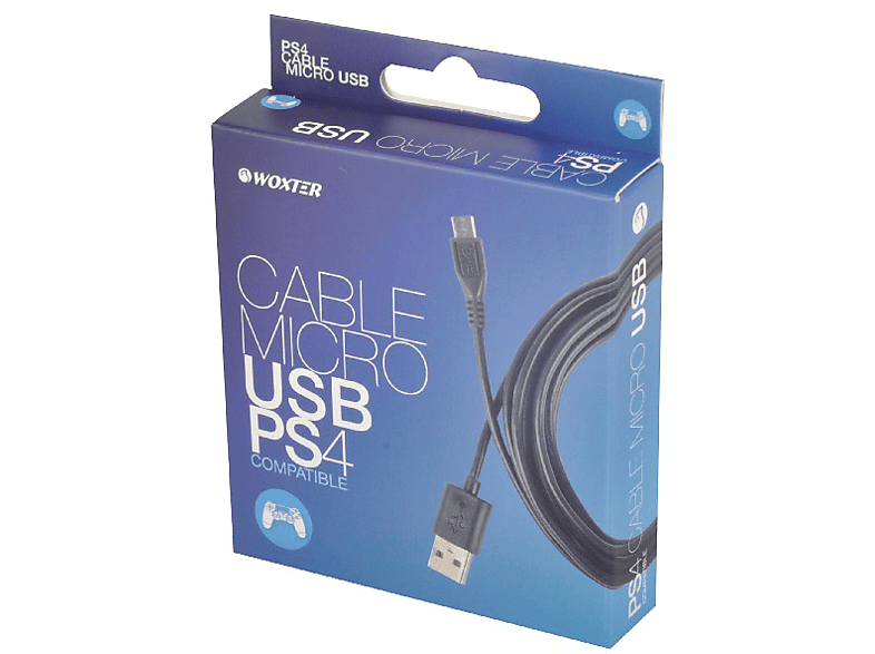 Ashley Furman milagro Original Cable USB | Woxter - Cable de Carga Micro USB/ USB, PS4