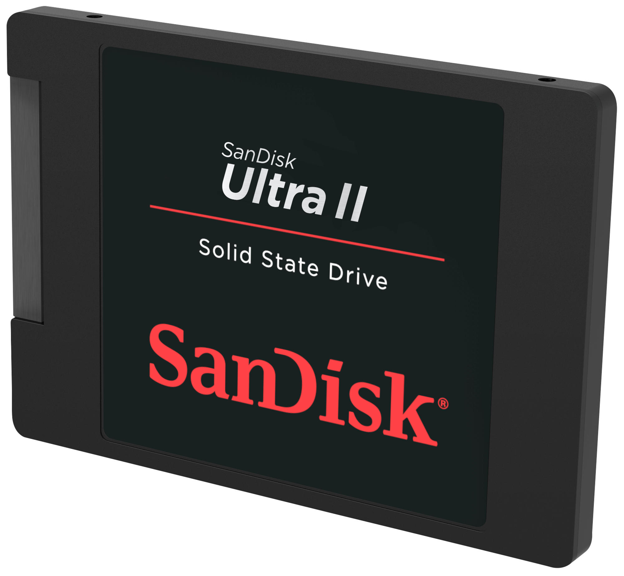 SANDISK Ultra II Festplatte, 240 GB SSD SATA 6 Gbps, 2,5 Zoll, intern
