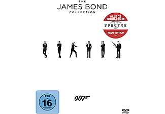 The James Bond Collection (+ Leerplatz für Spectre, 23 Discs) DVD