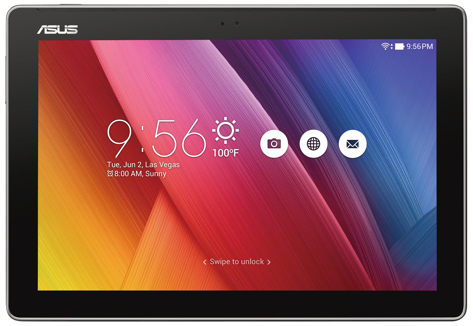 ASUS Z300C-1A067A ZENPAD, Tablet, 16 GB, 10,1 Zoll, Schwarz