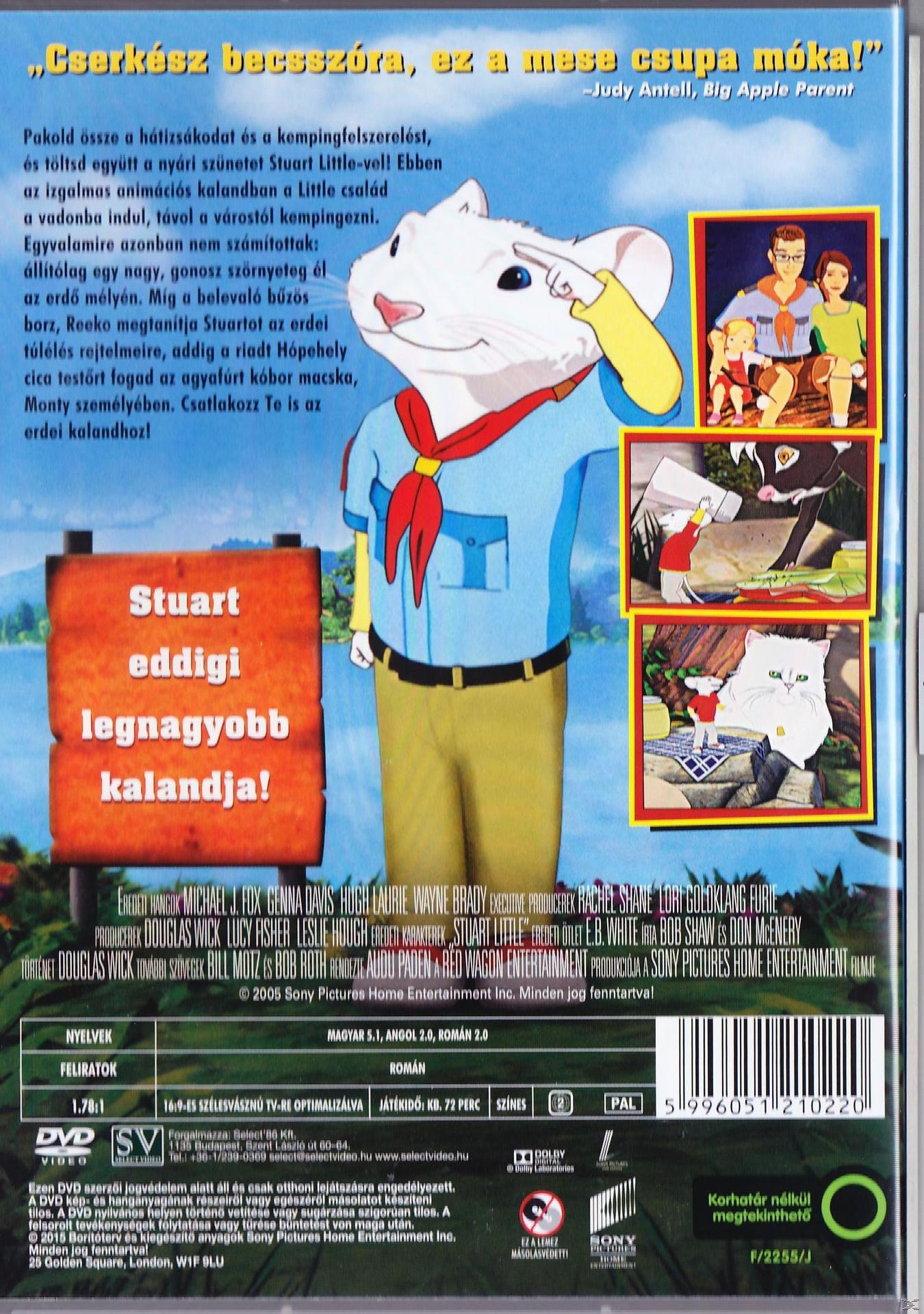 Stuart Little, kisegér 3. (DVD)