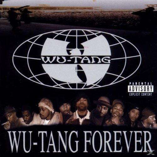 Albumcover mit Wu-Tang Clan-Logo und Mitgliedern.