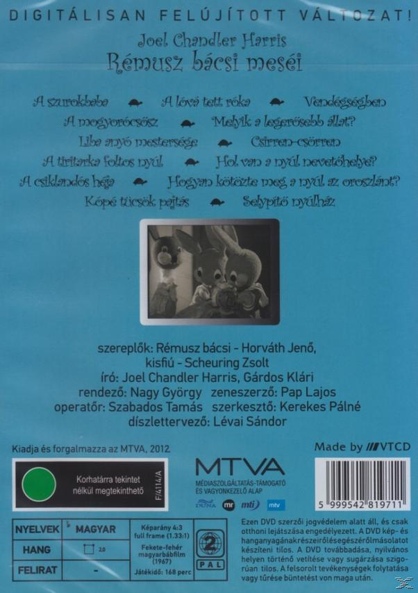 Rémusz bácsi meséi (DVD)