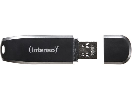 INTENSO SPEED USB3 32GB BLACK - USB-Stick  (32 GB, Schwarz)