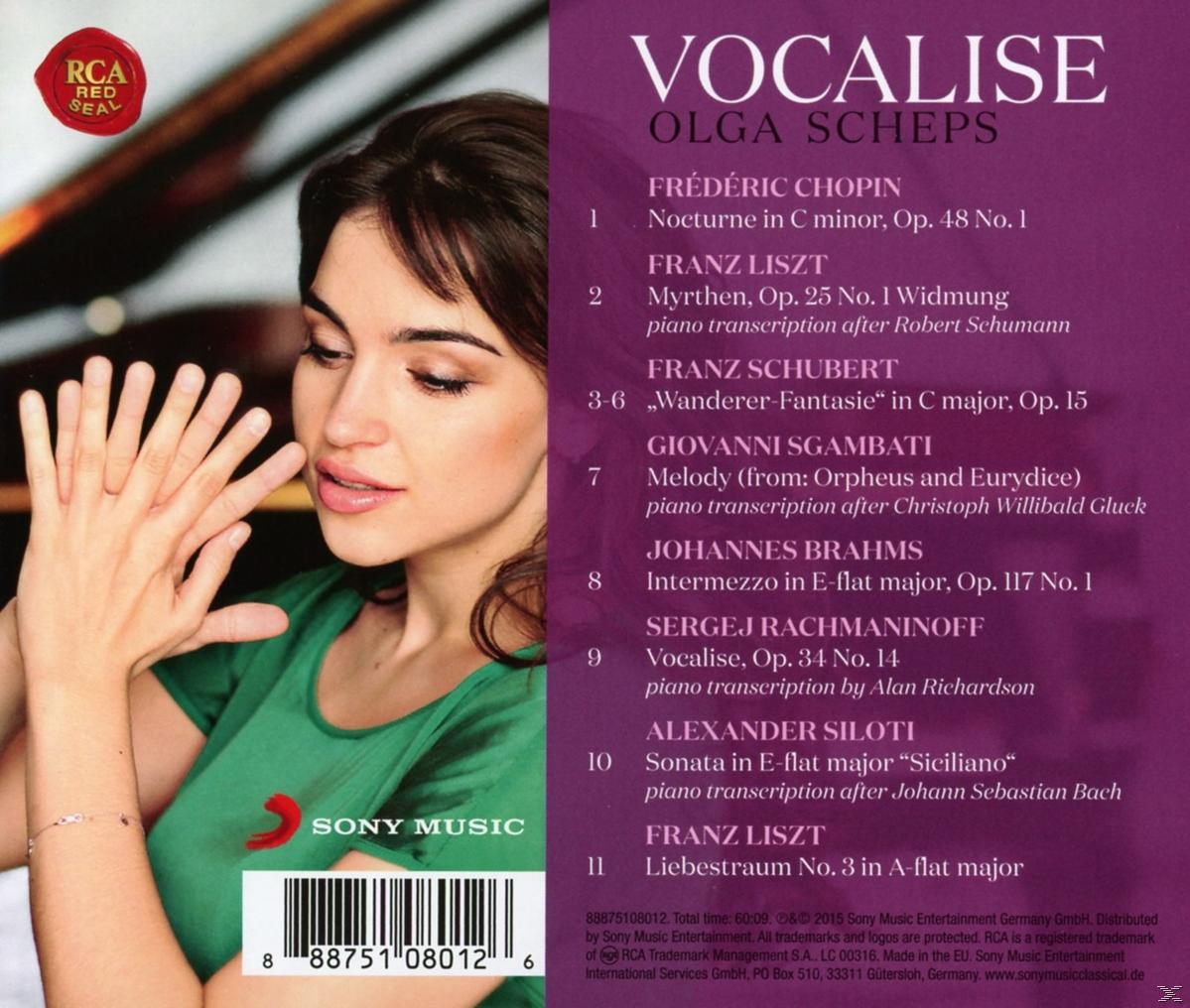 Olga Scheps - Vocalise  - (CD)