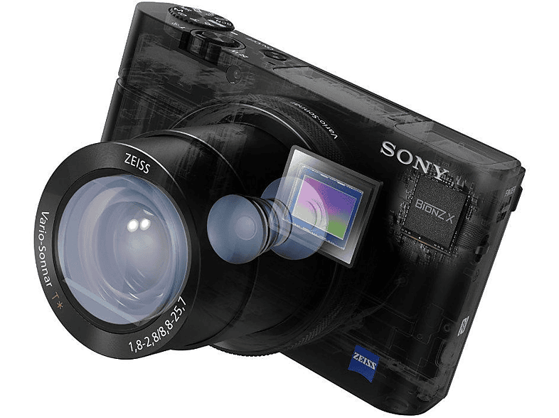 SONY DSC-RX100M IV 20,1 MP 3 inç 24-70 mm f1,8-2,8 Dijital Kompakt