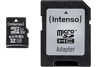 INTENSO 3433480, SDHC, 32GB, 90MB/s - Speicherkarte 