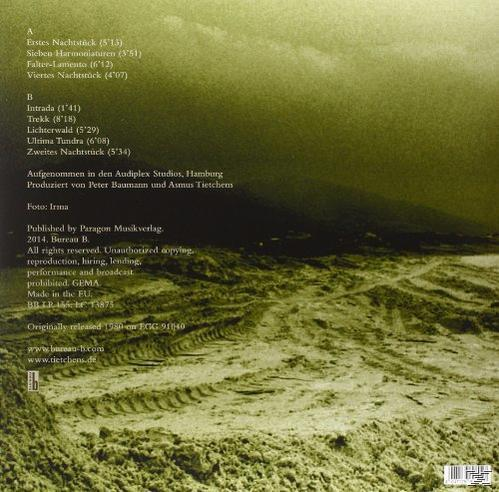Asmus Tietchens - Nachtstücke  - (Vinyl)