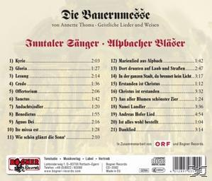 Inntaler Sänger - Die Bauernmesse von Annette Thoma  - (CD)