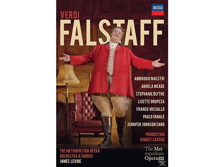 Ambrogio Maestri, Angela Meade, VARIOUS, Metropolitan Opera Orchestra & Chorus, Lisette Oropesa, Stephanie Blythe - Verdi: Falstaff  - (DVD)