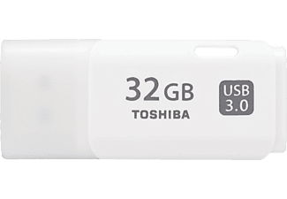 TOSHIBA TRANSMEMORY USB3 32GB HAYABUSA WHITE - Chiavetta USB 