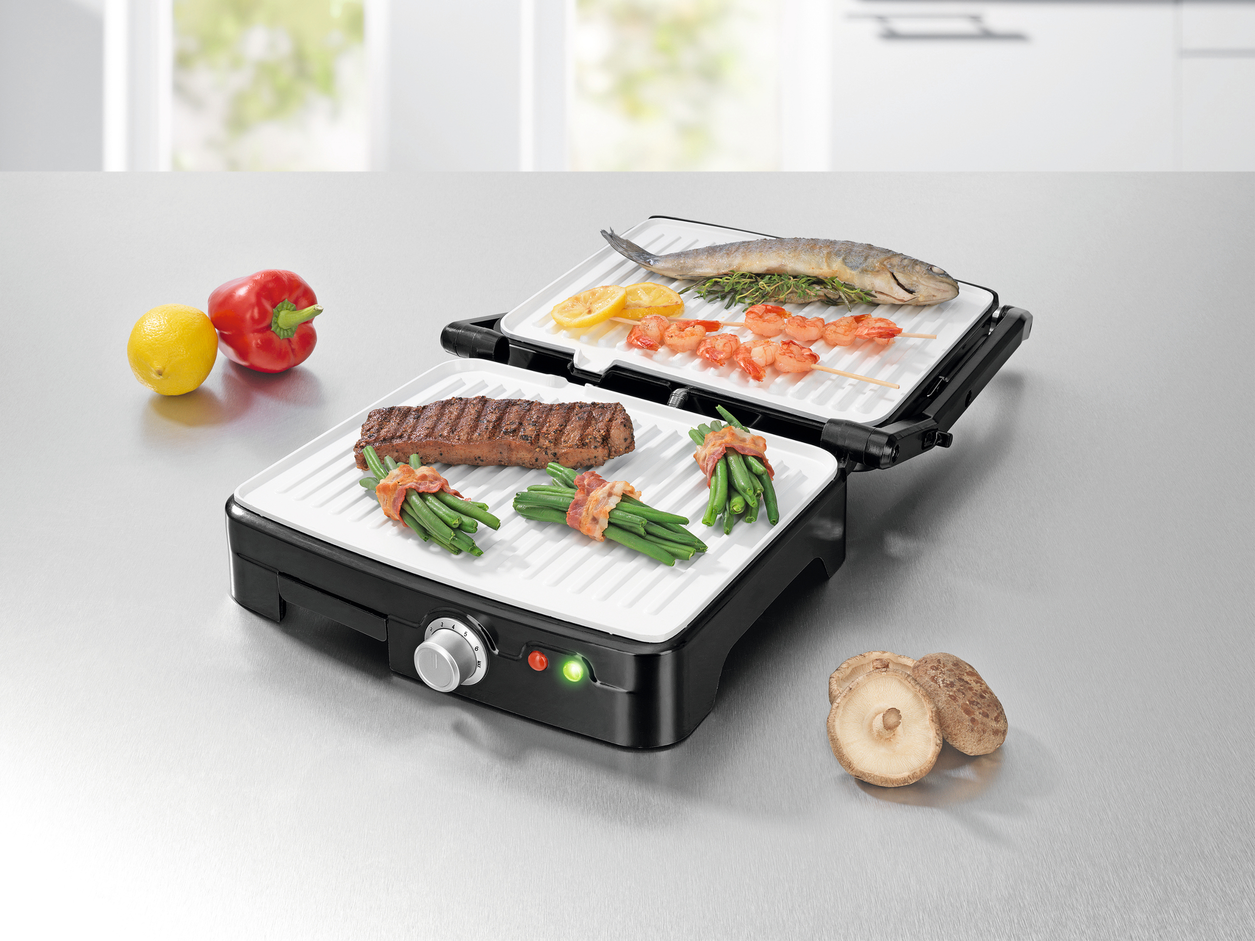 GOURMETMAXX 7277 Turbo Kontaktgrill