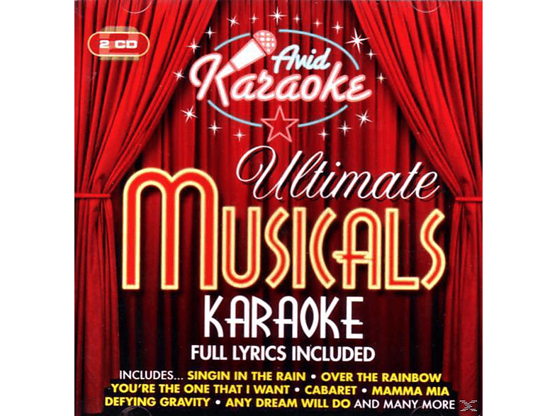 Karaoke - Ultimate Musicals Karaoke (Cd)  - (CD) | Rock & Pop CDs