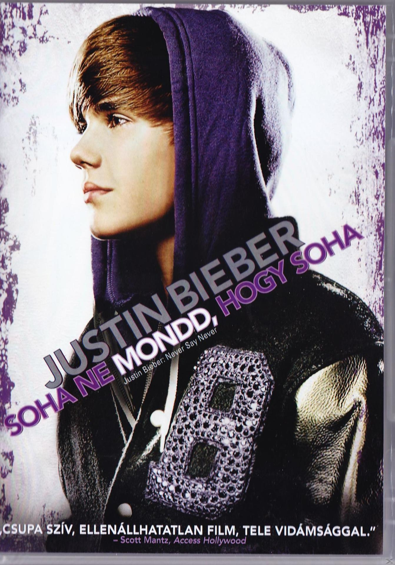 Justin Bieber: Soha ne mondd, hogy soha (DVD)