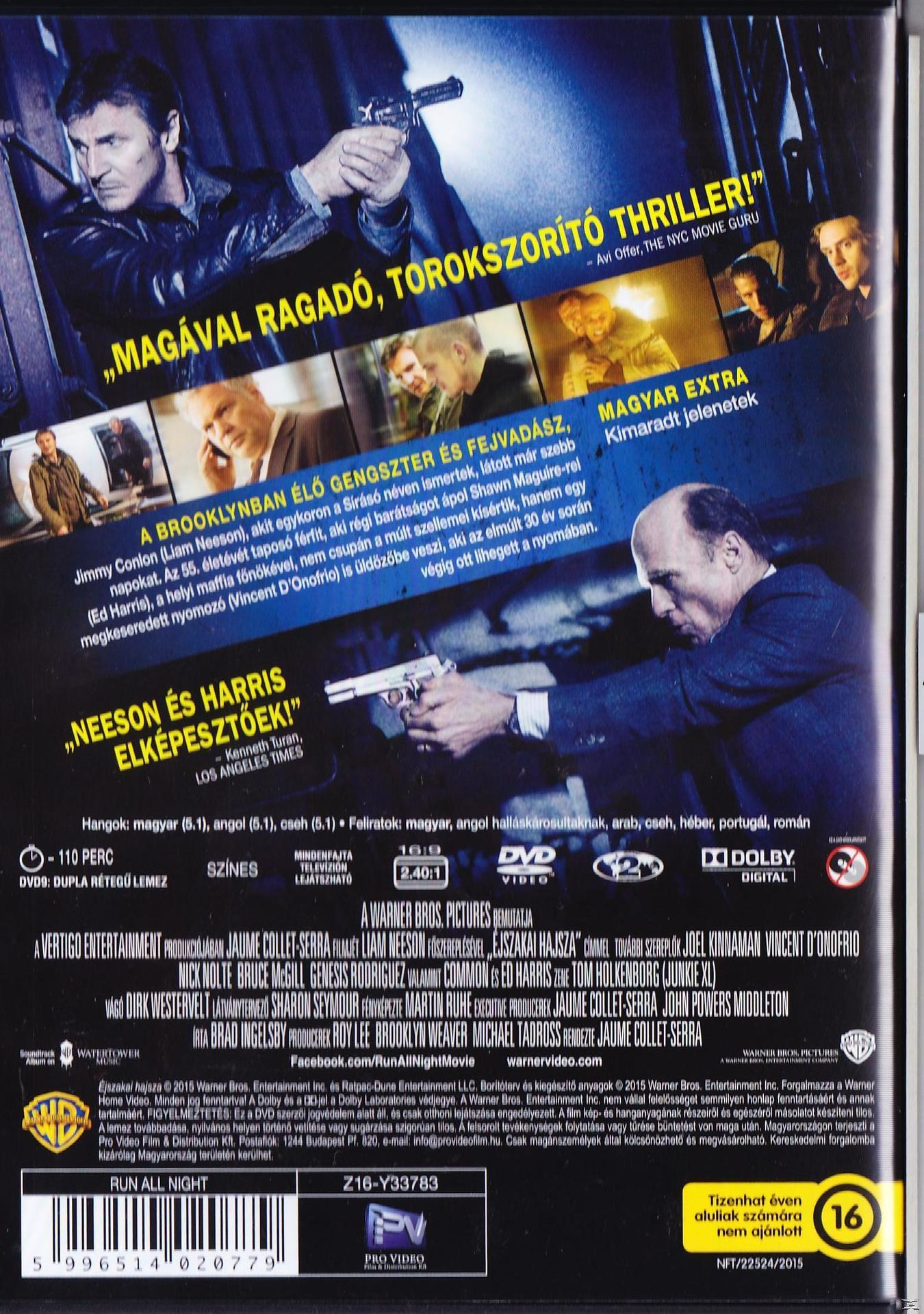 Filmplakát magyar szöveggel. Két férfi fegyverrel. Sötét háttér. Szöveg középen.