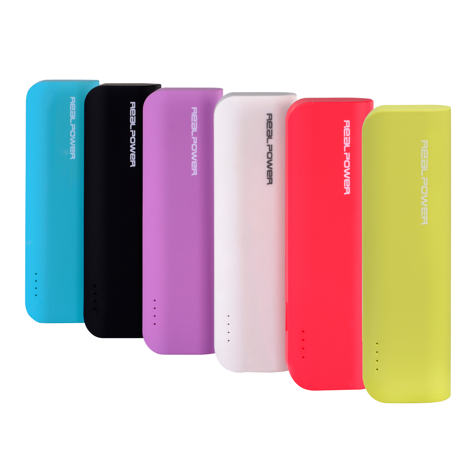 REALPOWER PB-2600 Powerbank 2600 mAh Limette