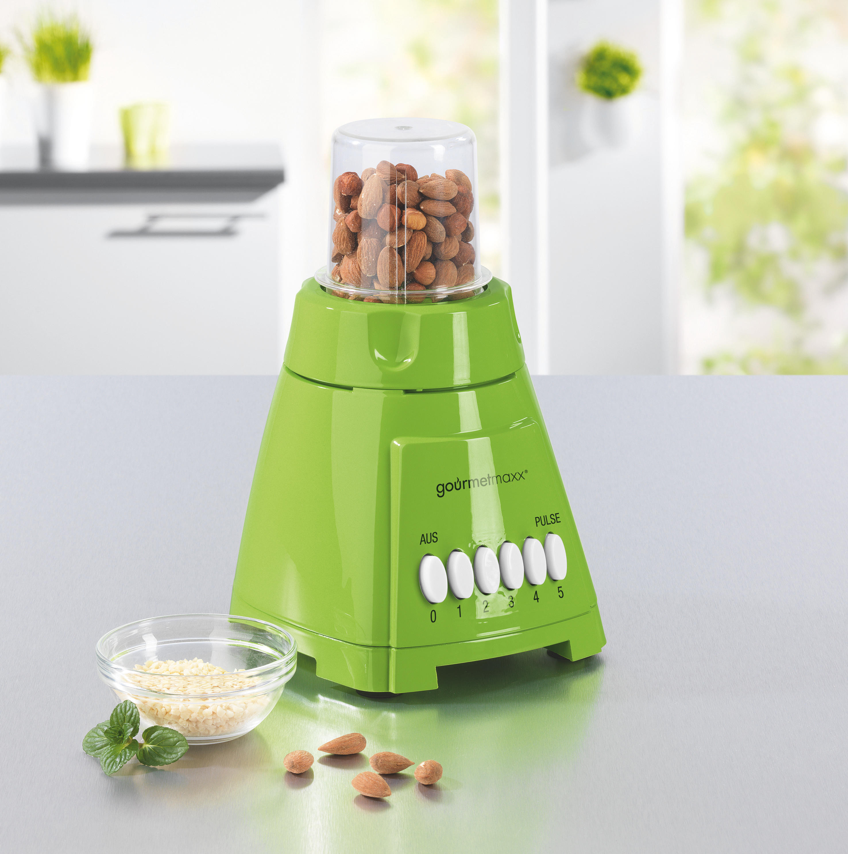 GOURMETMAXX 4216 Standmixer Limegreen (400 Watt, 1.5 l)