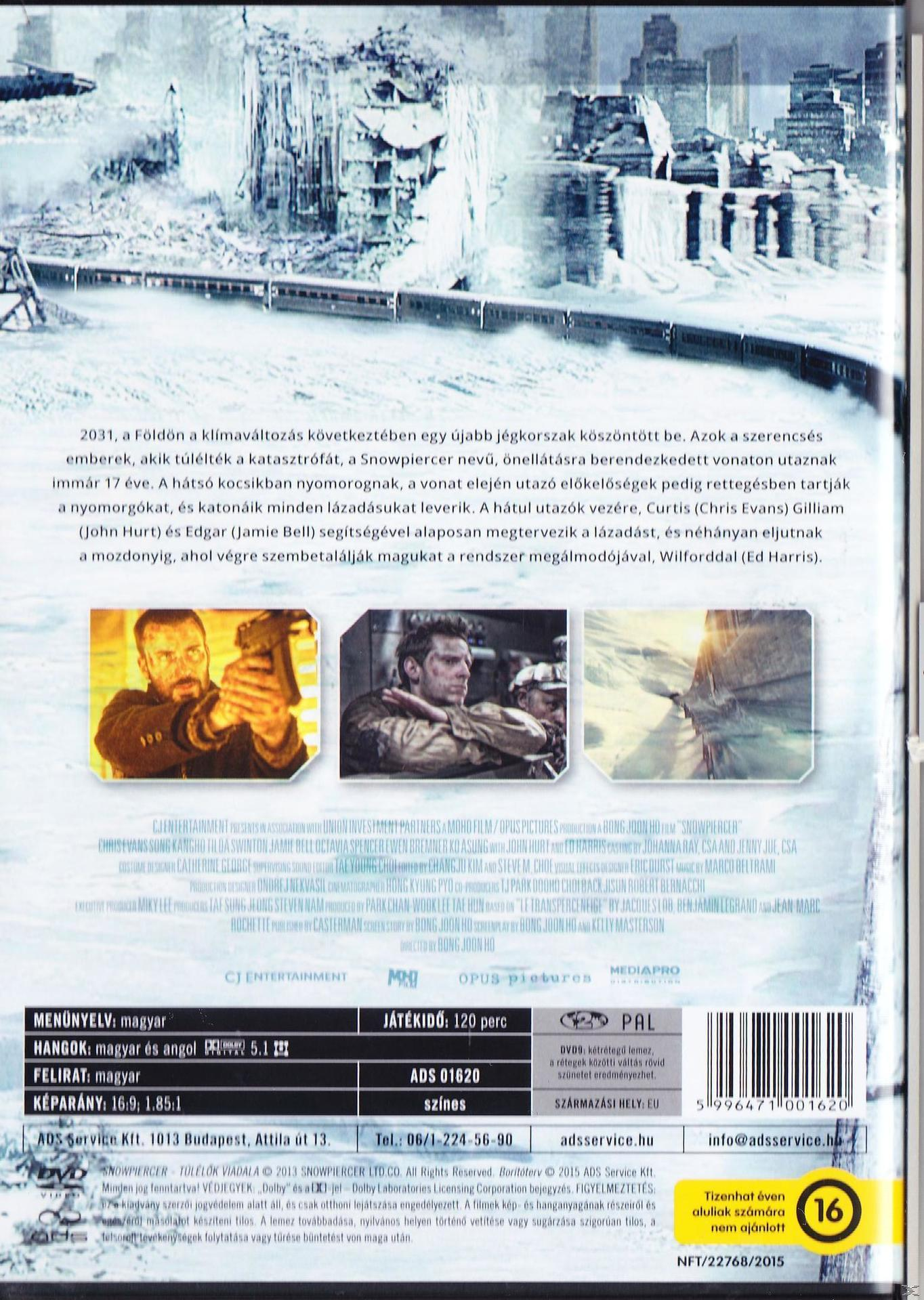 Snowpiercer - Túlélők viadala (DVD)