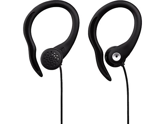 THOMSON EAR 5105 Clipon - Écouteurs avec crochets auriculaires  (In-ear, Noir)