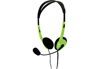 BASIC XL BXL-HEADSET1GR Mikrofonlu Multimedya Stereo Kulaküstü Kulaklık Yeşil